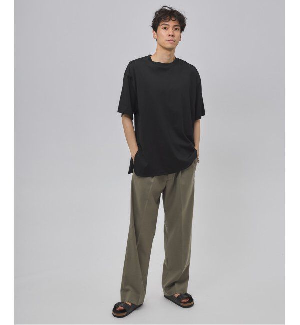 EDIFICE「PIPED STEM パンツ」|スラックス|