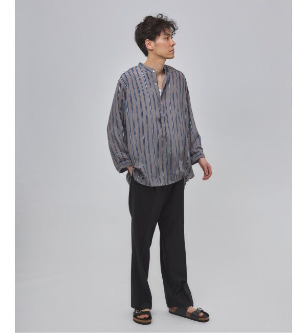 EDIFICE「PIPED STEM パンツ」|スラックス|