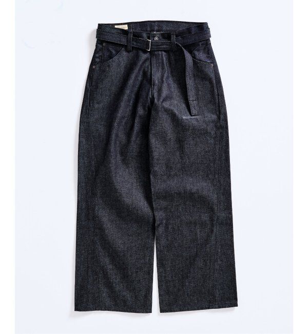 417 EDIFICE「LEVI&rsquo;S(R)/リーバイス(R) 別注 TWISTED BELTED デニムパンツ L30」|デニム|