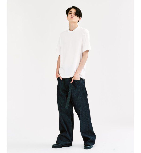 417 EDIFICE「LEVI&rsquo;S(R)/リーバイス(R) 別注 TWISTED BELTED デニムパンツ L30」|デニム|