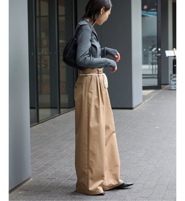 JOURNAL STANDARD「TCチノワイドパンツ」|チノ|