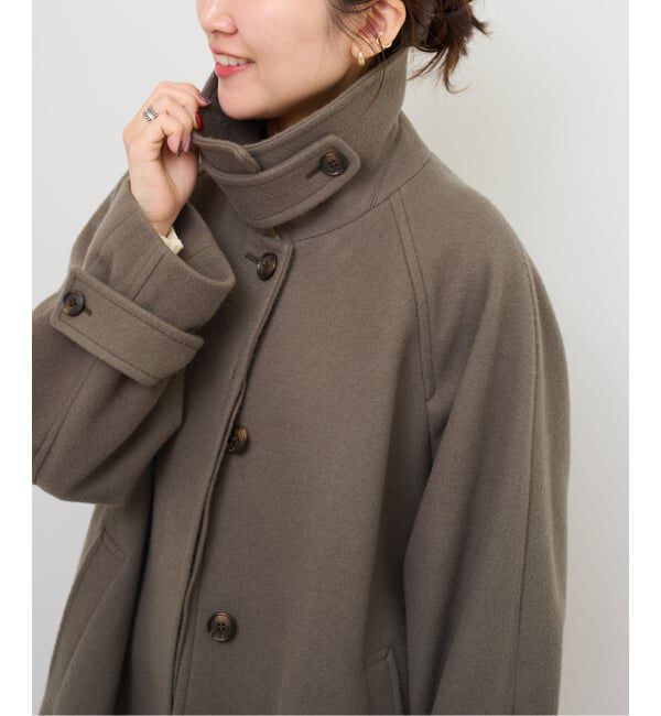 尾州ウールスーパー100ステンカラーコート（JOURNAL STANDARD relume