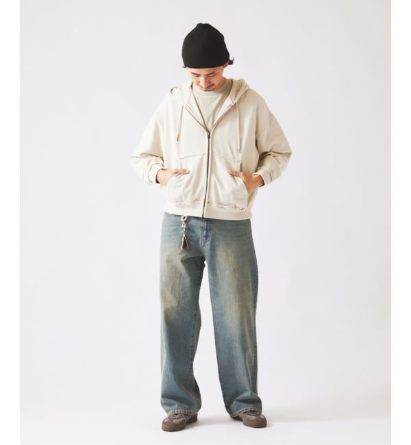 JOURNAL STANDARD relume「《予約》ラフカット ジップパーカー」|パーカー|