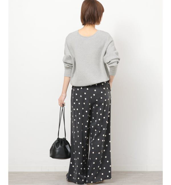 JOURNAL STANDARD relume「《予約》ウォッシャブルニットジャージー2WAYプルオーバー」|ニット・セーター|