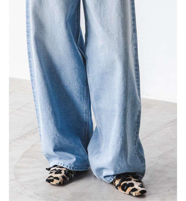 NOBLE「SERGE/サージ REMAKE BACK DARTS PANTS」|デニム|