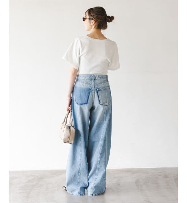 NOBLE「SERGE/サージ REMAKE BACK DARTS PANTS」|デニム|