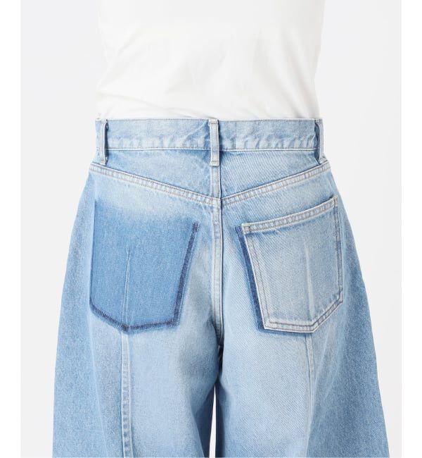 NOBLE「SERGE/サージ REMAKE BACK DARTS PANTS」|デニム|