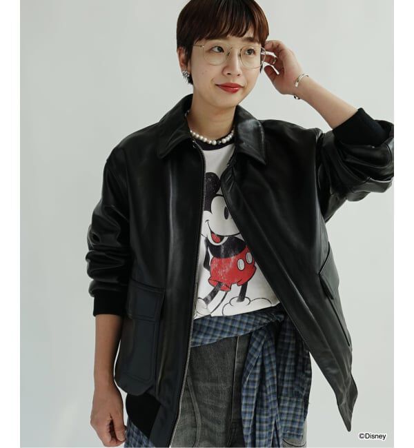 FRAMeWORK「JOHNBULL/ジョンブル ＜MICKEY MOUSE＞T」|Tシャツ・カットソー|