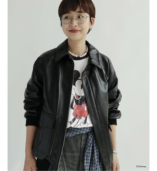 FRAMeWORK「JOHNBULL/ジョンブル ＜MICKEY MOUSE＞T」|Tシャツ・カットソー|