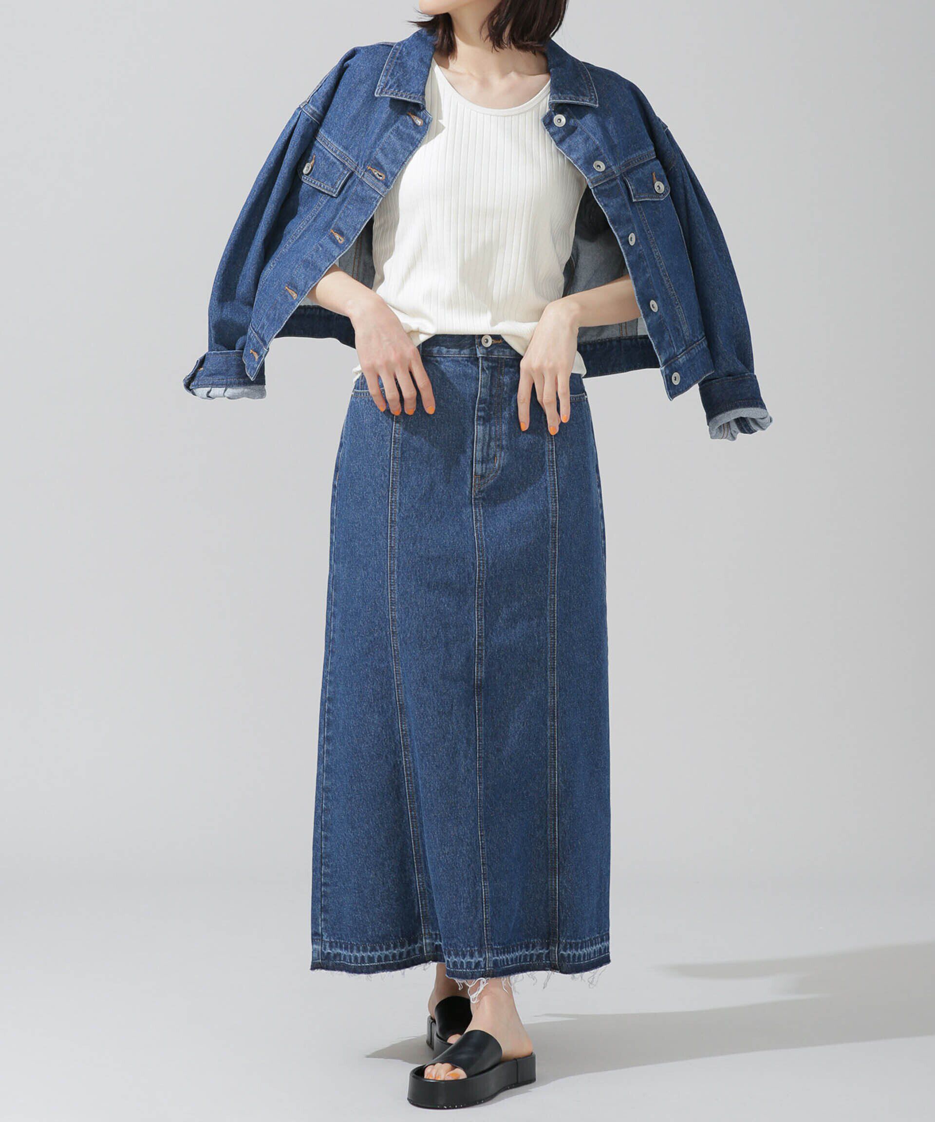 nano･universe「LB.03/Anti Soaked 汗染み防止 リブタンクトップ」|Tシャツ・カットソー|