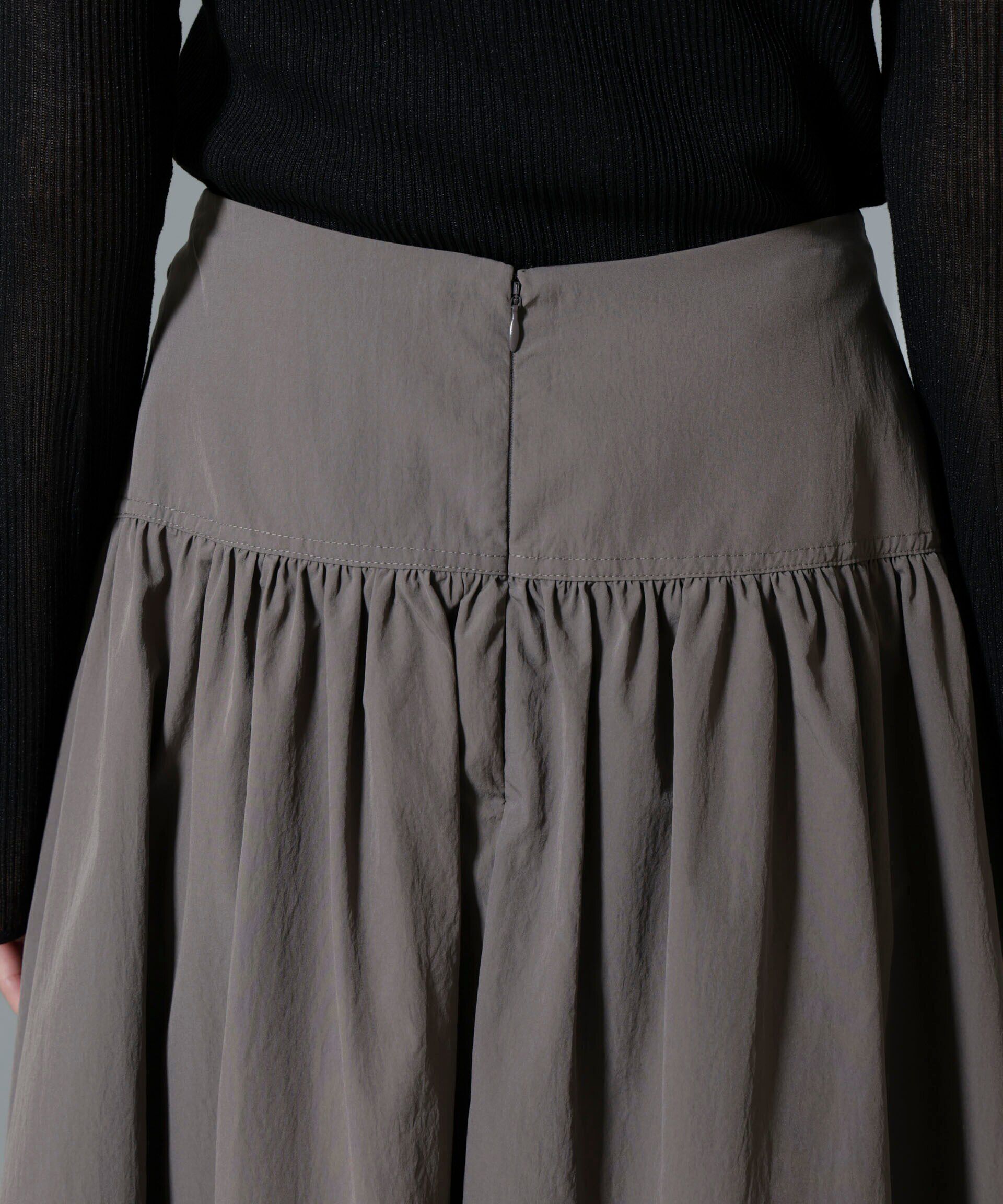 nano･universe「タフタバルーンスカート」|スカート|