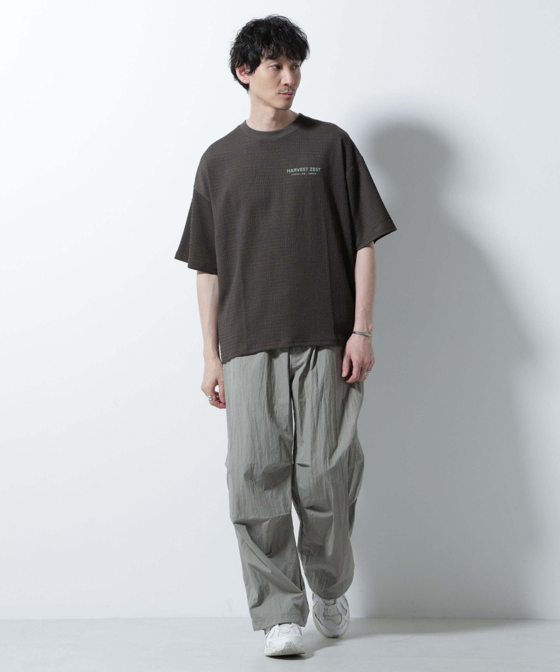 nano･universe「ライトウェイトバギーパンツ」|チノ|