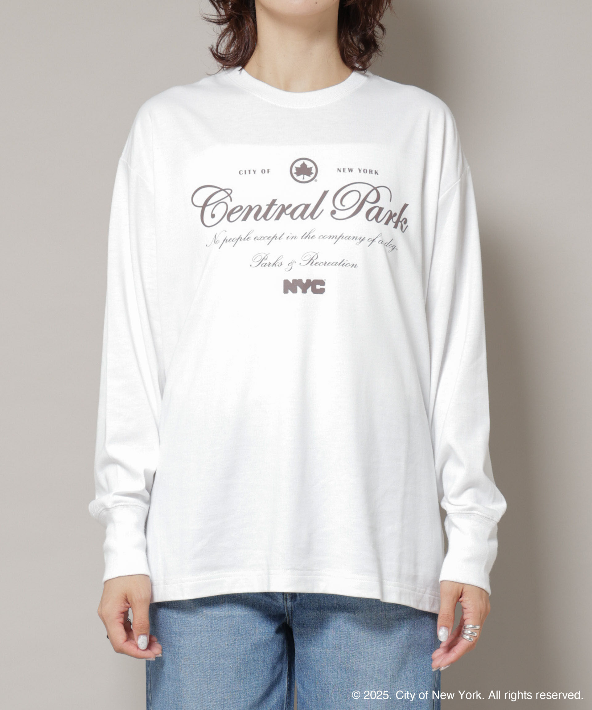 nano･universe「GOOD ROCK SPEED&times;Anti Soaked(R) 汗染み防止 NYC ロンT」|Tシャツ・カットソー|