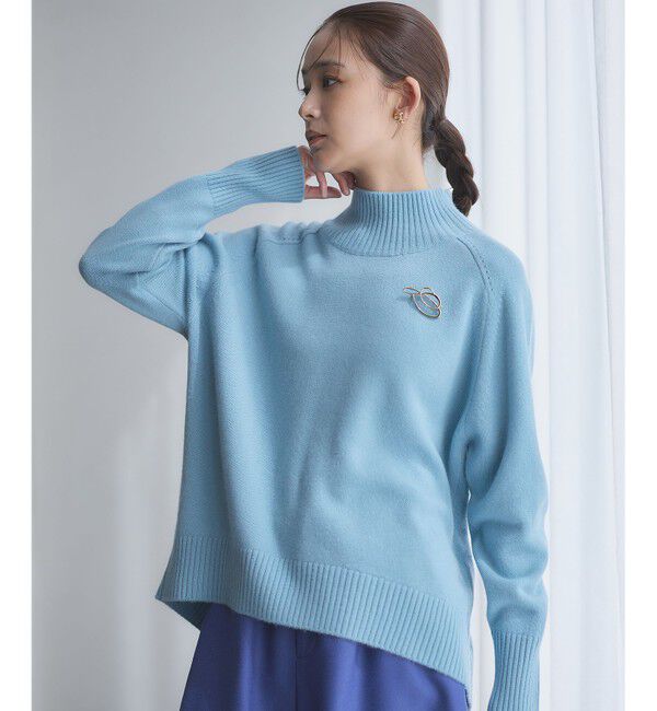 組曲「【8色展開・WEB限定】ウールカシミヤミックス ハイネック ニット」|ニット・セーター|ﾊﾟｳﾀﾞｰ