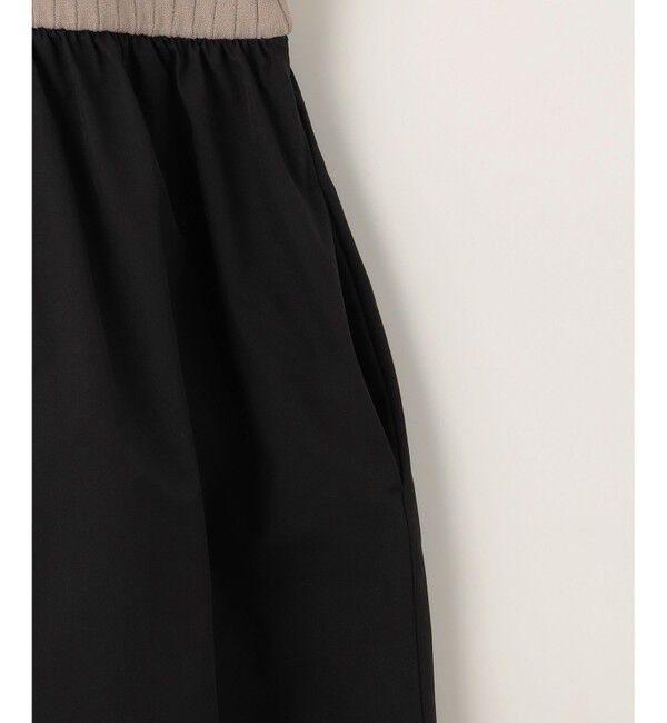 組曲「【WEB限定】リブニットコンビワンピース」|ワンピース|