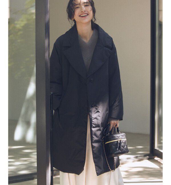 組曲「ステッチレスライト ダウン」|ダウン|ブラック系