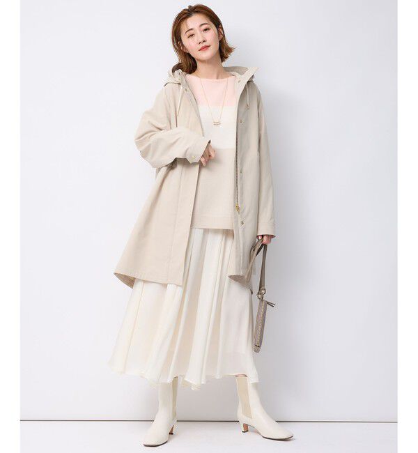 23区「【洗える】ウールカシミヤ カラーブロック ニット」|ニット・セーター|