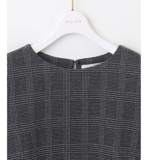 ANY SIS「【ご好評につき追加生産！】カットジャガード セットアップ」|ドレス|