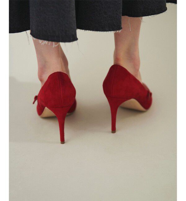 GRACE CONTINENTAL「Rupert Sandersonスエードヒール」|パンプス|