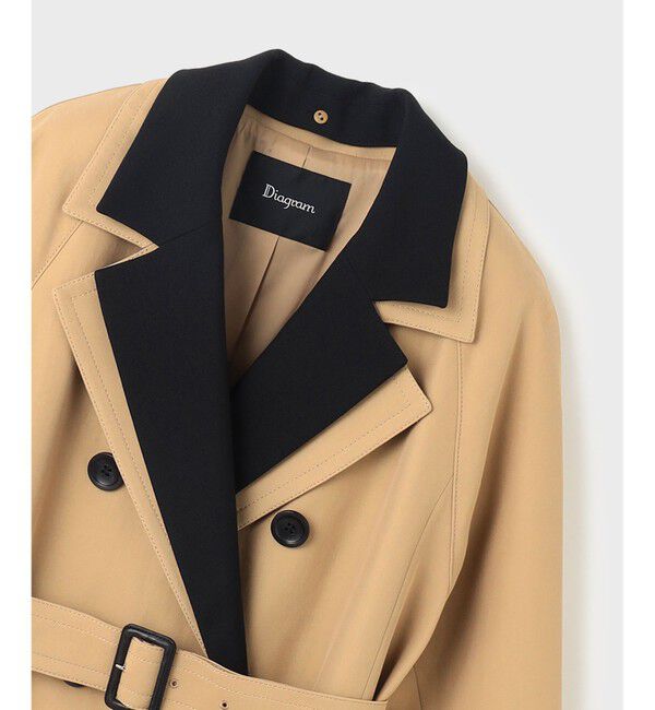 Diagram「ジャケットレイヤードトレンチ」|トレンチコート|