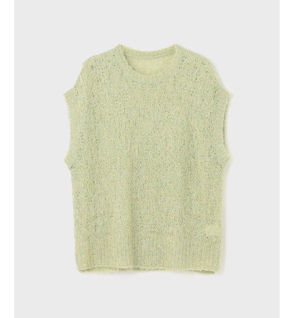  「フィルムヤーンニットベスト」|ベスト・ジレ|