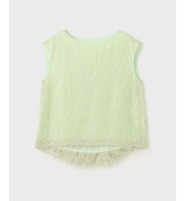  「フリンジギャザートップ」|Tシャツ・カットソー|