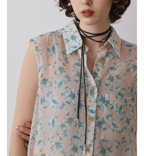 Diagram「フラワーロングシャツ」|シャツ・ブラウス|