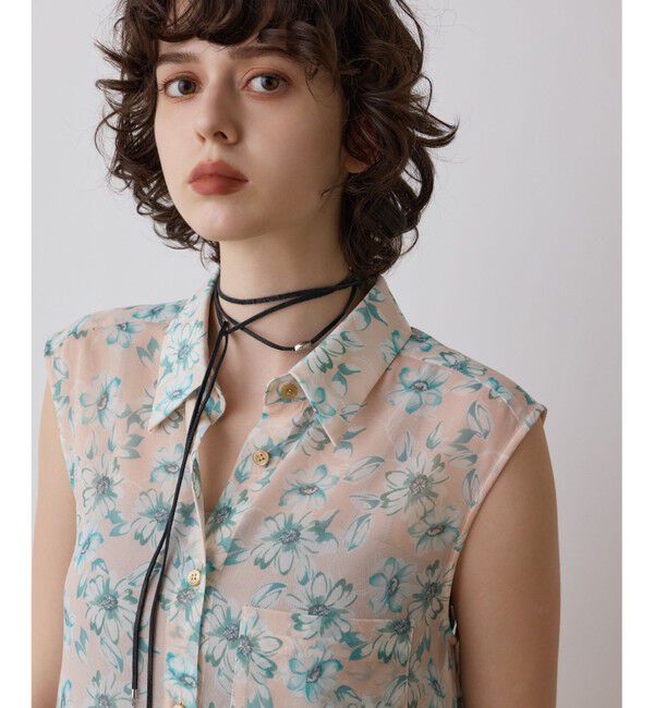 Diagram「フラワーロングシャツ」|シャツ・ブラウス|