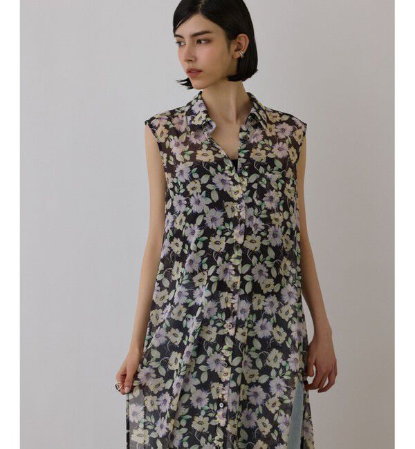 Diagram「フラワーロングシャツ」|シャツ・ブラウス|