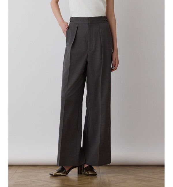 Diagram「スラブストレッチタックパンツ」|その他|チャコール