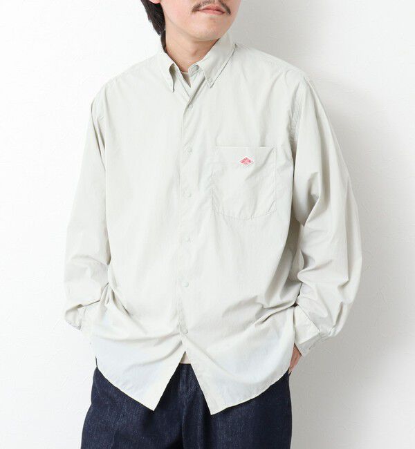NOLLEY'S goodman「【DANTON/ダントン】DOT BUTTON B.D. SHIRT LS 25SS」|シャツ・ブラウス|キナリ