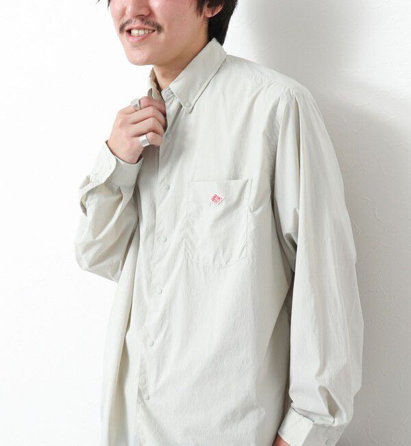 NOLLEY'S goodman「【DANTON/ダントン】DOT BUTTON B.D. SHIRT LS 25SS」|シャツ・ブラウス|