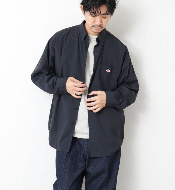 NOLLEY'S goodman「【DANTON/ダントン】DOT BUTTON B.D. SHIRT LS 25SS」|シャツ・ブラウス|