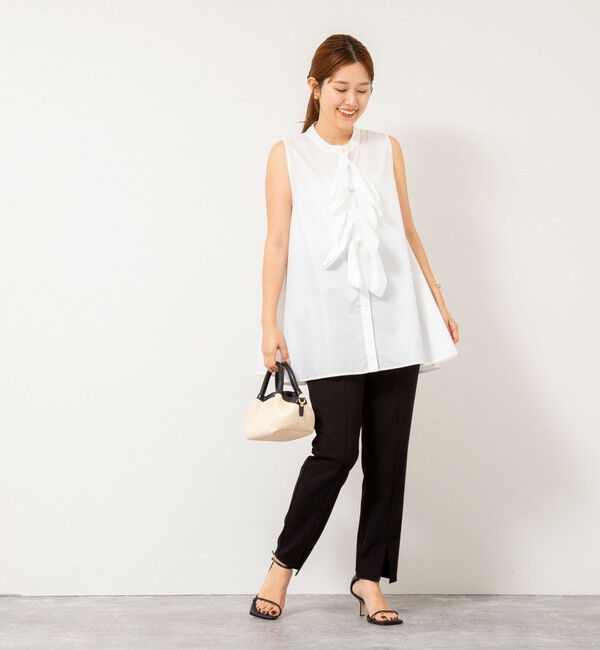 NOLLEY'S「リボンAラインシャツ」|シャツ・ブラウス|