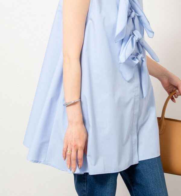 NOLLEY'S「リボンAラインシャツ」|シャツ・ブラウス|