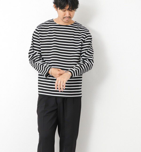 NOLLEY'S goodman「MVSシルケットボーダーBN」|Tシャツ・カットソー|