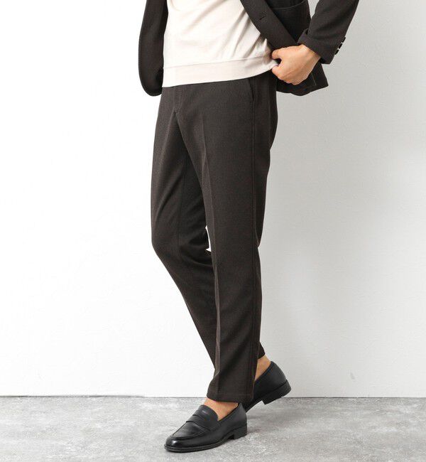 NOLLEY'S goodman「《ビジカジ/セットアップ対応》【尾州】先染めハニカムイージーPT 25AW」|チノ|