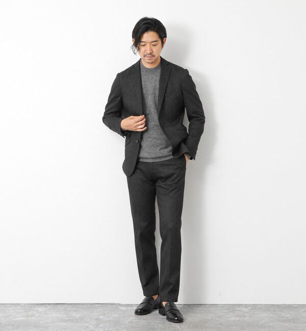 NOLLEY'S goodman「《ビジカジ/セットアップ対応》ポンチジャージJKT」|テーラードジャケット|