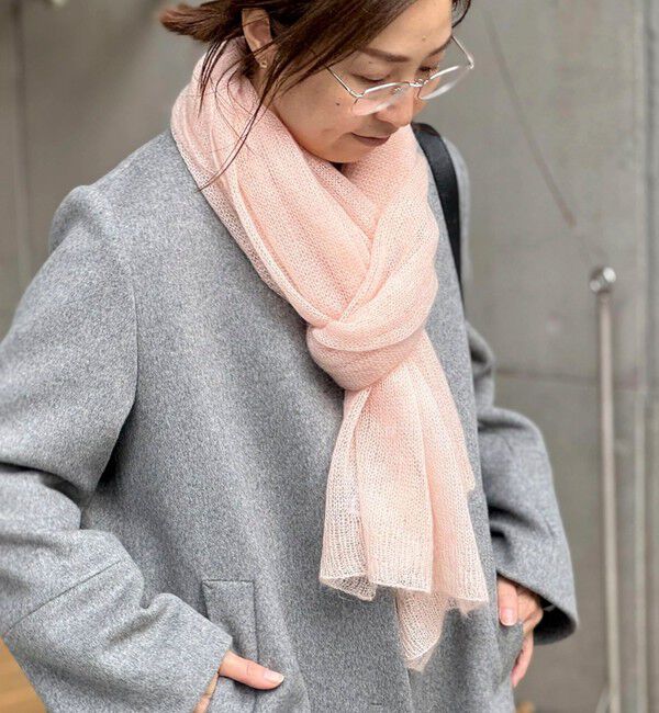 NOLLEY'S「ライトモヘヤストール」|ストール|