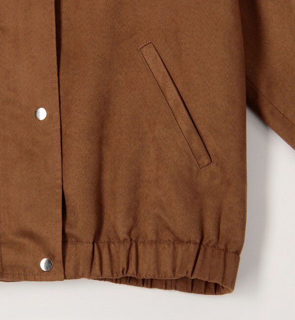 NOLLEY'S sophi「《セットアップ対応》フェイクスエードブルゾン」|ブルゾン・スタジャン|