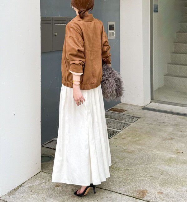 NOLLEY'S sophi「《セットアップ対応》フェイクスエードブルゾン」|ブルゾン・スタジャン|