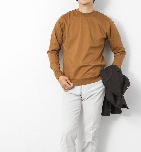 NOLLEY'S goodman「《ビジカジ対応》シルケットスムースドレスL/S Tシャツ 25AW」|Tシャツ・カットソー|