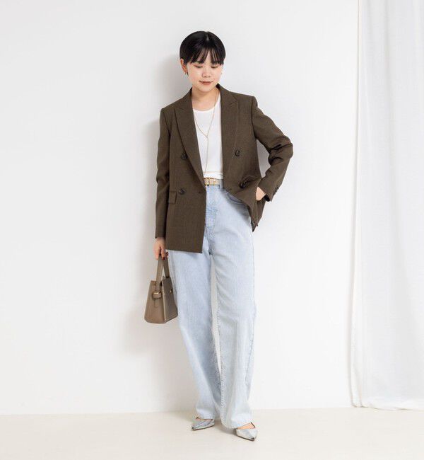 NOLLEY'S sophi「ウォッシャブルシャークダブルジャケット」|テーラードジャケット|