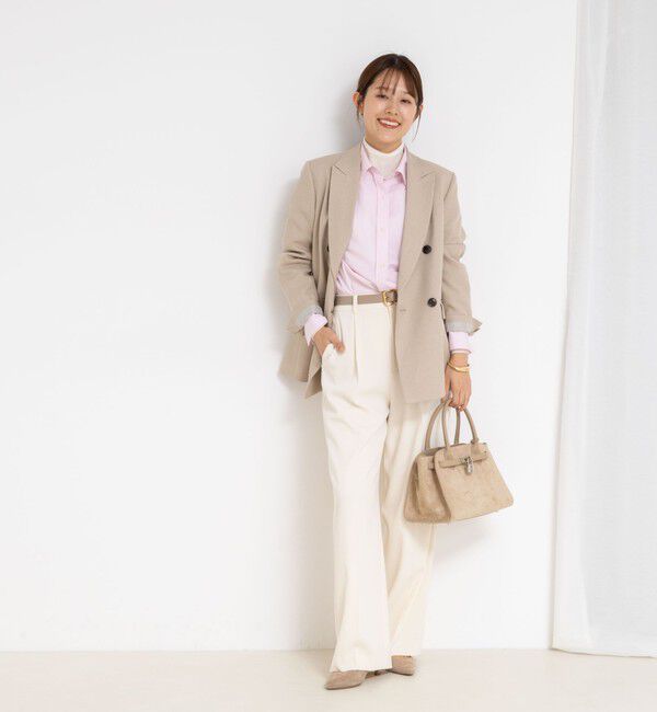 NOLLEY'S sophi「ウォッシャブルシャークダブルジャケット」|テーラードジャケット|