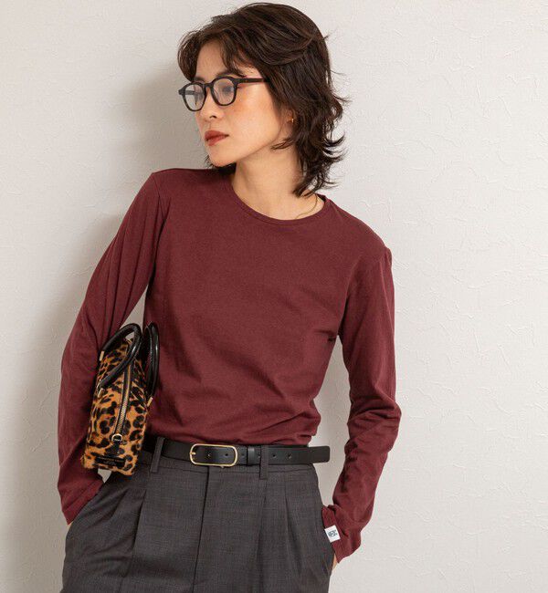 MAQWEL「【MAQWEL/マクウェル】MARUDOロングスリーブTee」|Tシャツ・カットソー|