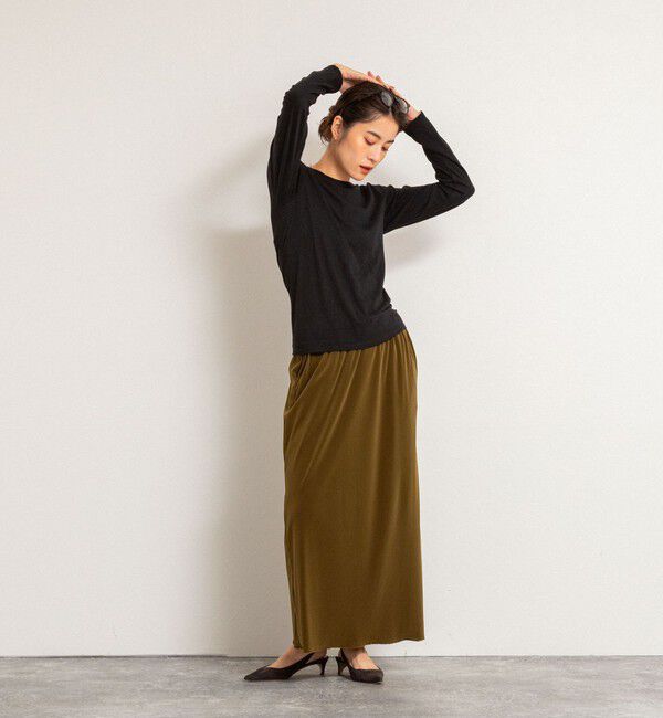 MAQWEL「【MAQWEL/マクウェル】MARUDOロングスリーブTee」|Tシャツ・カットソー|