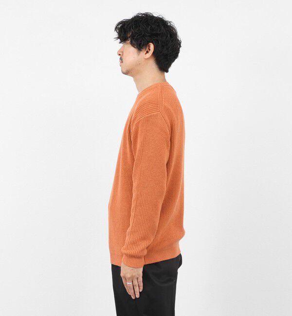 NOLLEY'S goodman「《2点セット》ウォッシャブル/抗菌加工 片畦7Gプルオーバー(ロンT付) 25AW」|ニット・セーター|