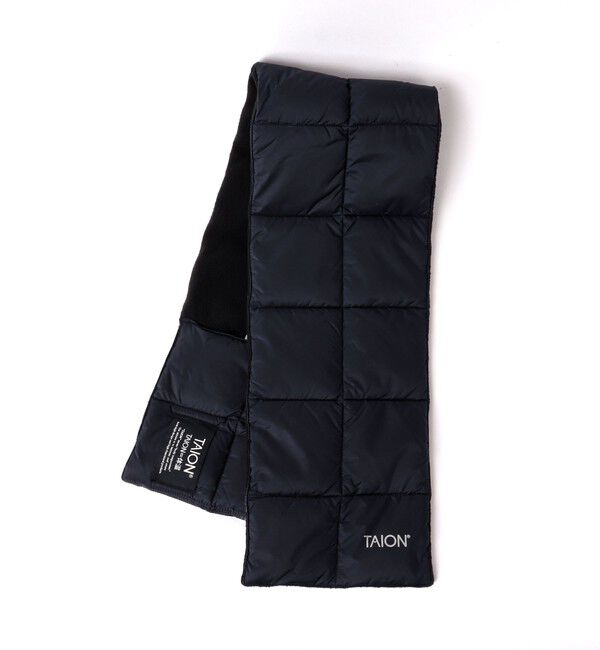 NOLLEY'S goodman「【TAION / タイオン】BASIC DOWN SCARF 17」|マフラー|ダークネイビー