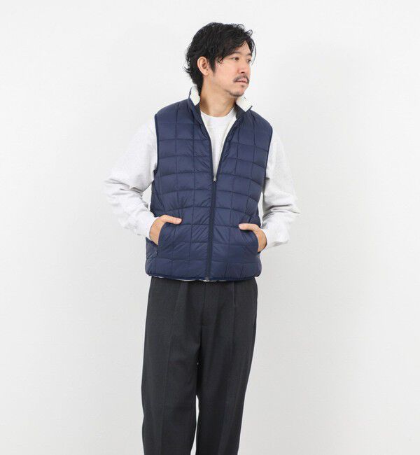 NOLLEY'S goodman「【TAION/タイオン】DOWN&times;BOA REVERSIBLE VEST 25AW」|ダウンベスト・ベスト|