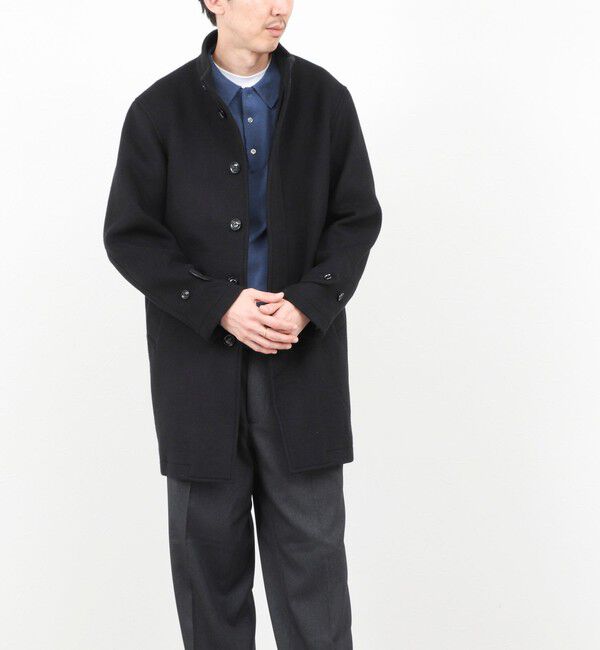 NOLLEY'S goodman「《ビジカジ対応》尾州ビーバースタンドカラーコート 25AW」|その他|